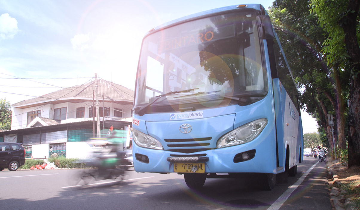 Gambar News @ Transjakarta Bintaro-Blok M Resmi Beroperasi