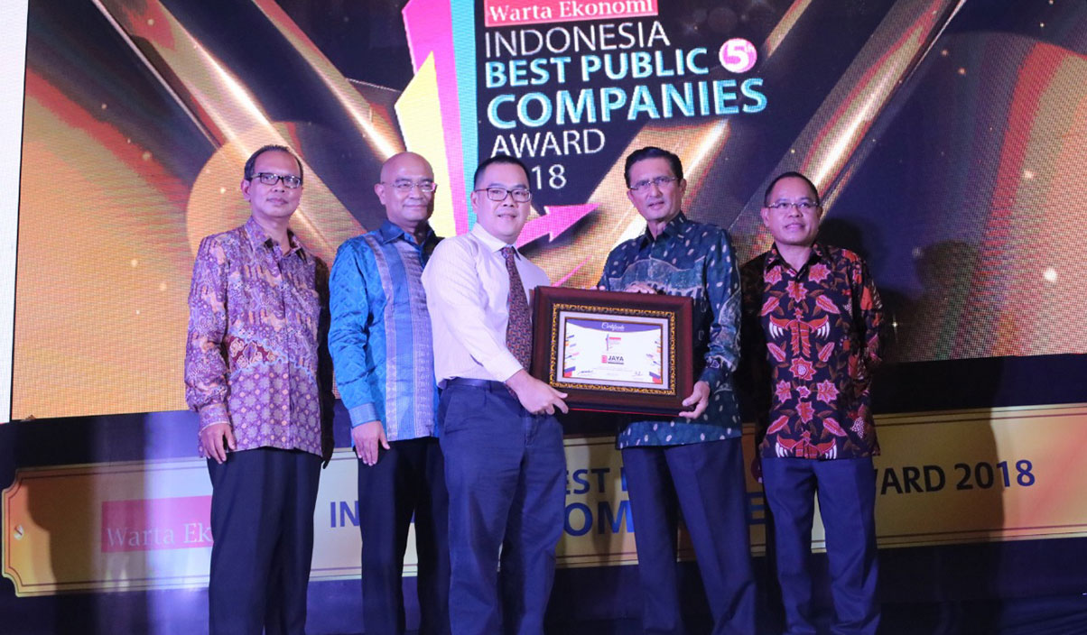 Gambar News @ JRP Raih Penghargaan Indonesia Very Good Public Companies 2018