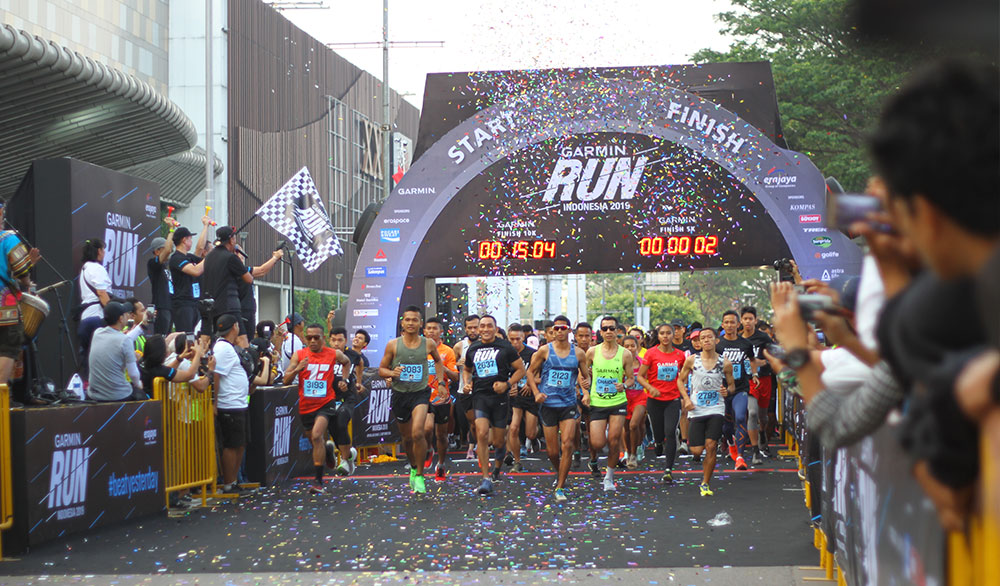 Gambar News @ Kemeriahan Garmin Run Indonesia 2019 di Bintaro Jaya Xchange Mall