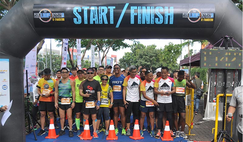 Gambar News @ Ratusan Peserta Padati Acara BinLoop Ultra 120K 2019