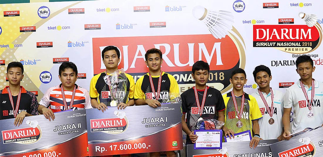 Gambar News @ PB Jaya Raya Juara Umum Djarum Sirnas 2018