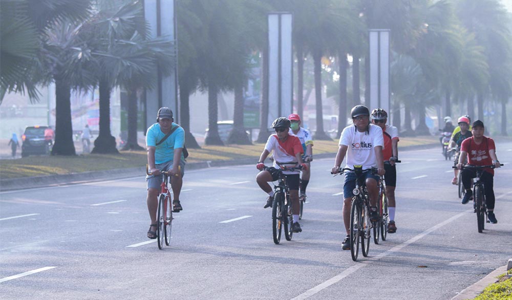 Gambar News @ Ride to 500 di Bintaro Jaya Ukir Rekor Muri