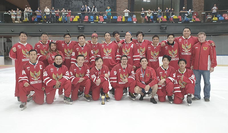 Gambar News @ Tim Hoki Es Indonesia Raih Prestasi di IIHF Asia 2019